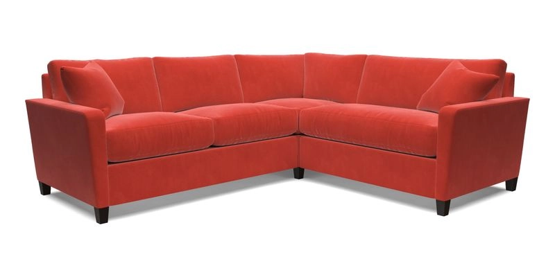 Greenwich medium corner group LHF in Two Tone Plain Biscuit