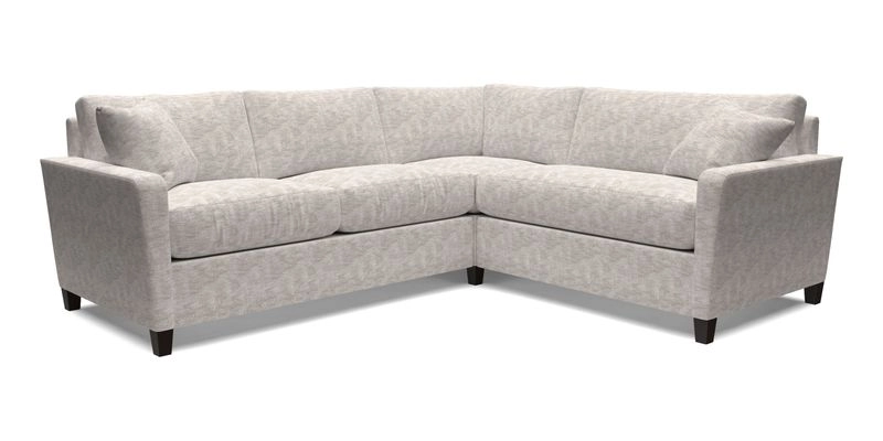 Greenwich medium corner group LHF in Two Tone Plain Biscuit