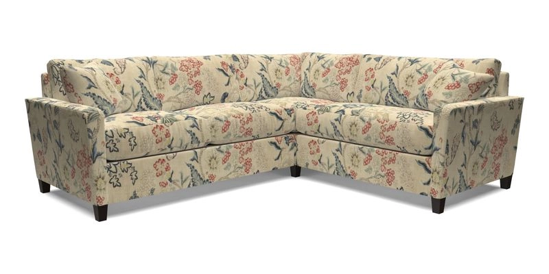 Greenwich medium corner group LHF in Two Tone Plain Biscuit