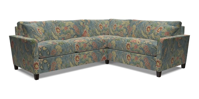 Greenwich medium corner group LHF in Two Tone Plain Biscuit