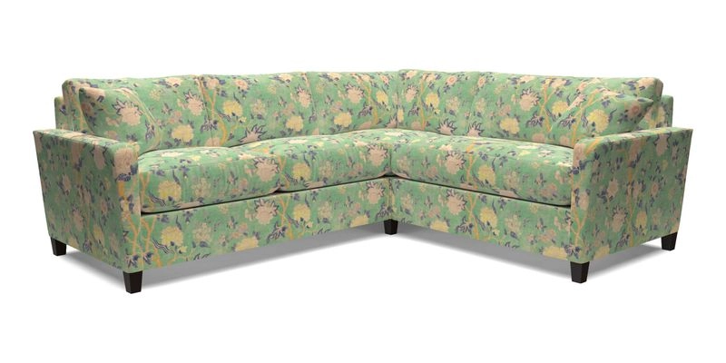 Greenwich medium corner group LHF in Two Tone Plain Biscuit