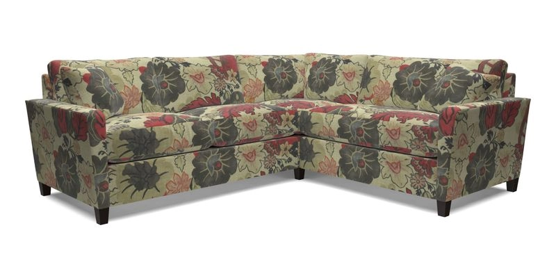 Greenwich medium corner group LHF in Two Tone Plain Biscuit