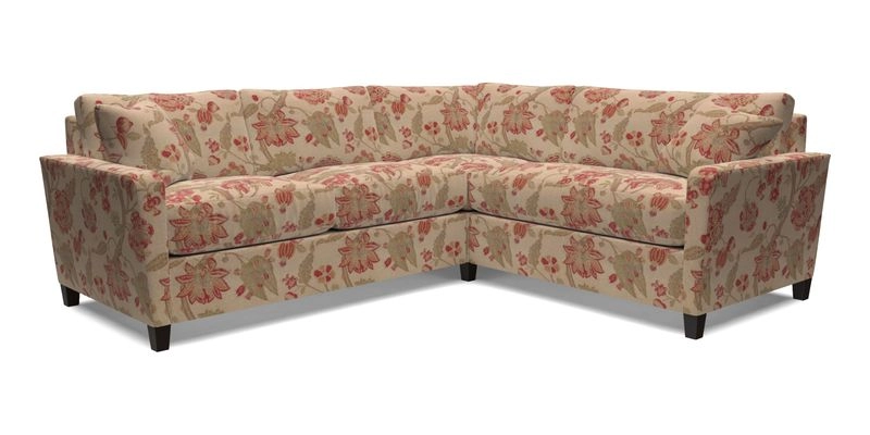 Greenwich medium corner group LHF in Two Tone Plain Biscuit