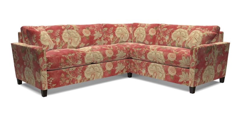 Greenwich medium corner group LHF in Two Tone Plain Biscuit