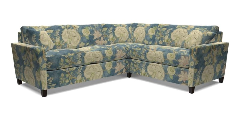 Greenwich medium corner group LHF in Two Tone Plain Biscuit