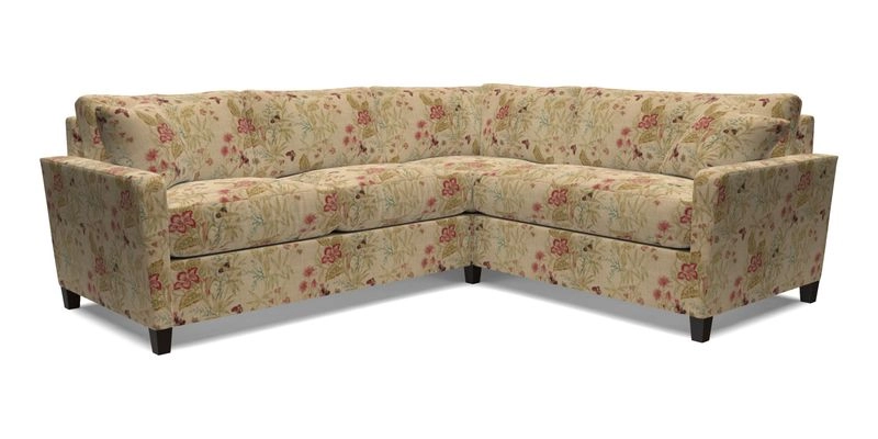 Greenwich medium corner group LHF in Two Tone Plain Biscuit