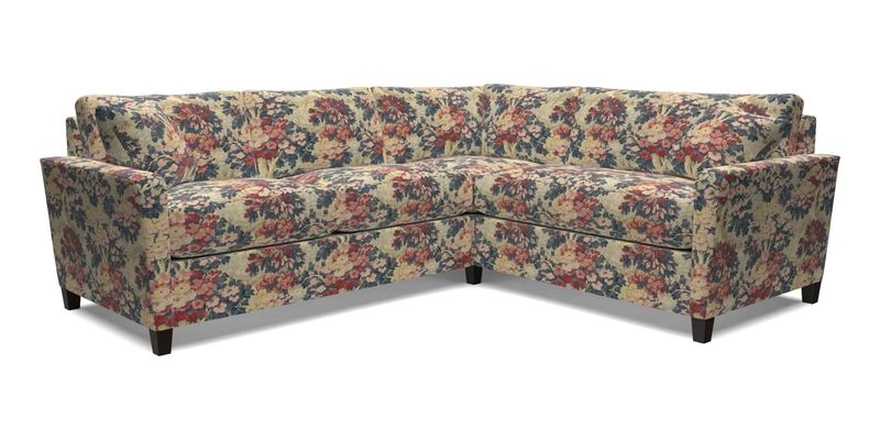 Greenwich medium corner group LHF in Two Tone Plain Biscuit