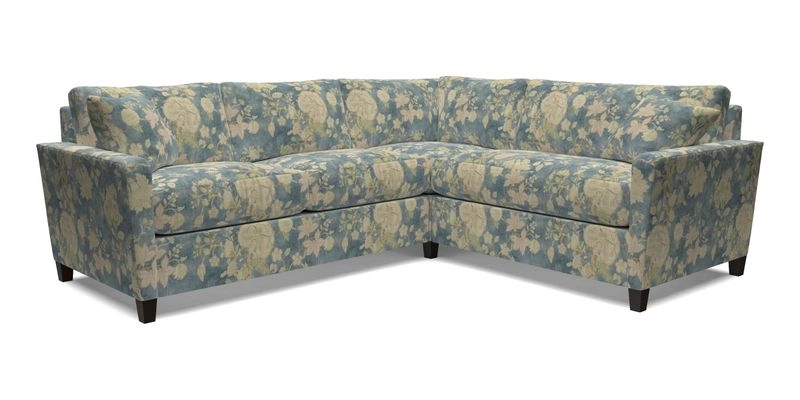 Greenwich medium corner group LHF in Two Tone Plain Biscuit