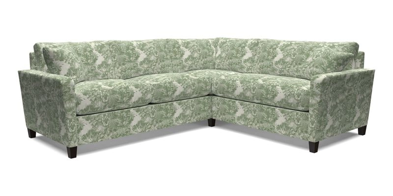 Greenwich medium corner group LHF in Two Tone Plain Biscuit