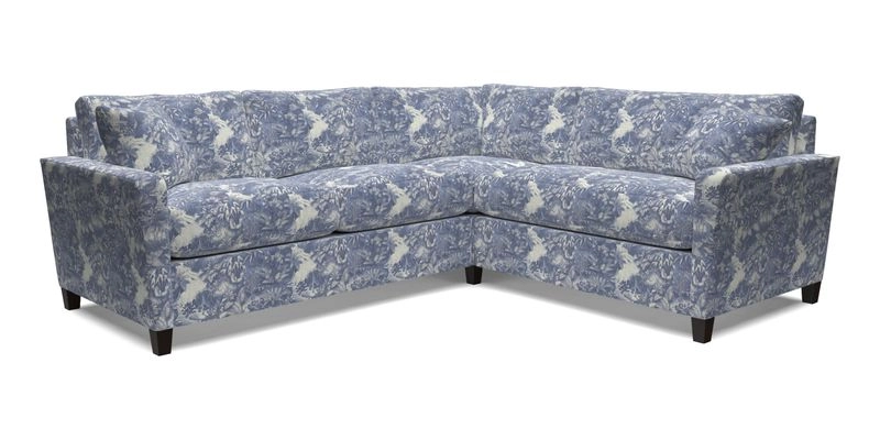 Greenwich medium corner group LHF in Two Tone Plain Biscuit