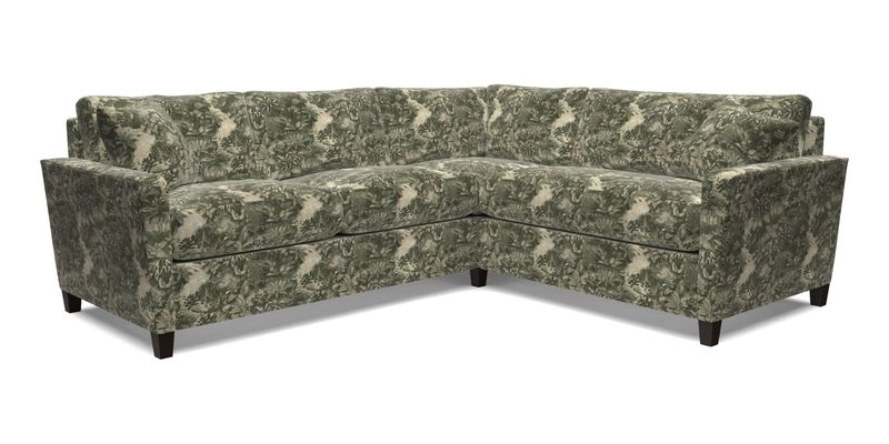 Greenwich medium corner group LHF in Two Tone Plain Biscuit