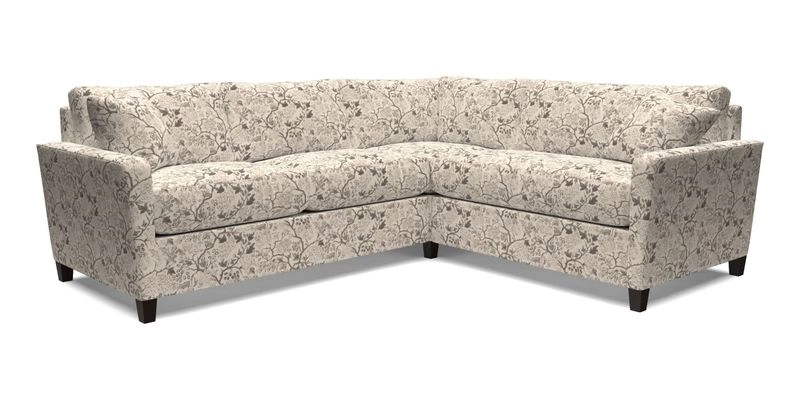 Greenwich medium corner group LHF in Two Tone Plain Biscuit