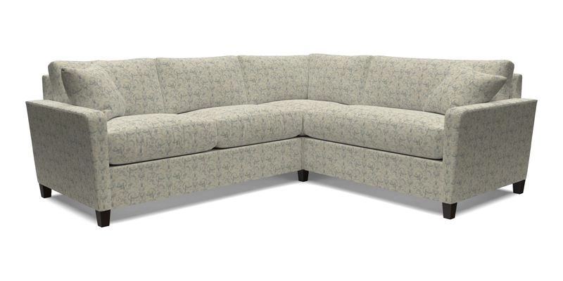 Greenwich medium corner group LHF in Two Tone Plain Biscuit