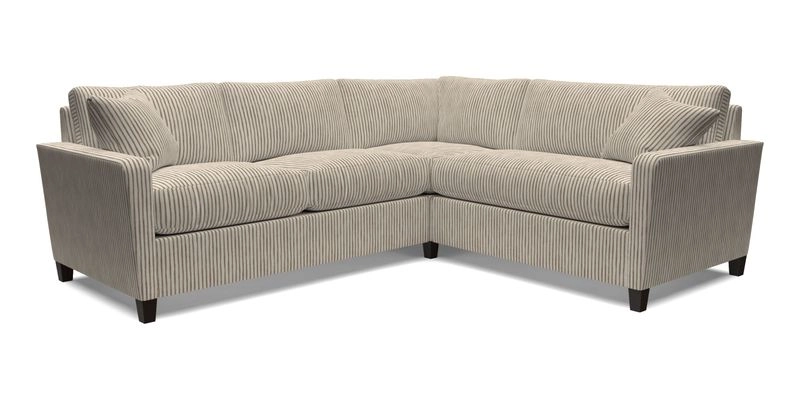 Greenwich medium corner group LHF in Two Tone Plain Biscuit