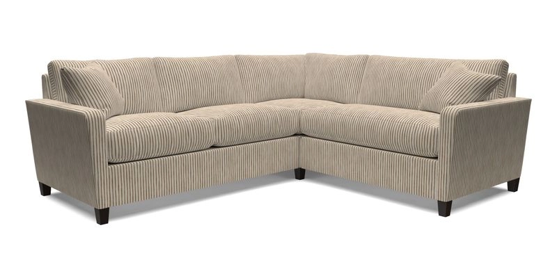 Greenwich medium corner group LHF in Two Tone Plain Biscuit