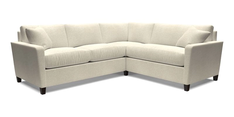 Greenwich medium corner group LHF in Two Tone Plain Biscuit