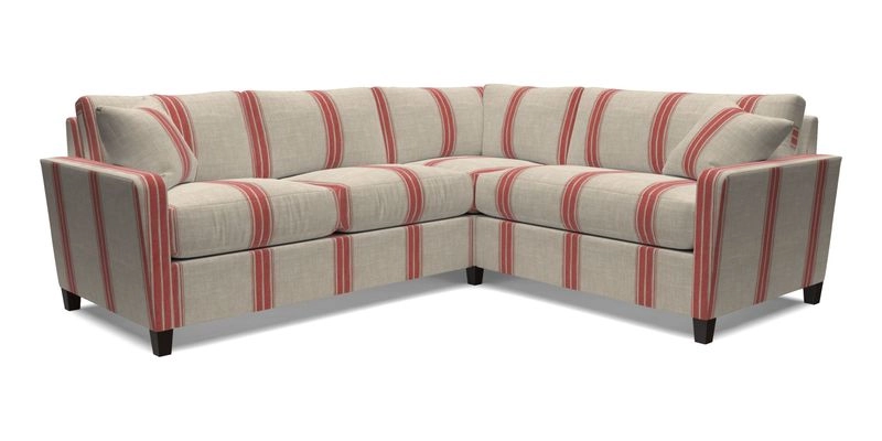 Greenwich medium corner group LHF in Two Tone Plain Biscuit