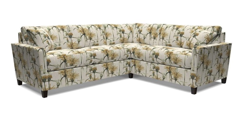 Greenwich medium corner group LHF in Two Tone Plain Biscuit