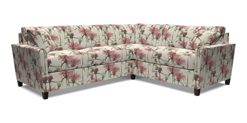 Greenwich medium corner group LHF in Two Tone Plain Biscuit