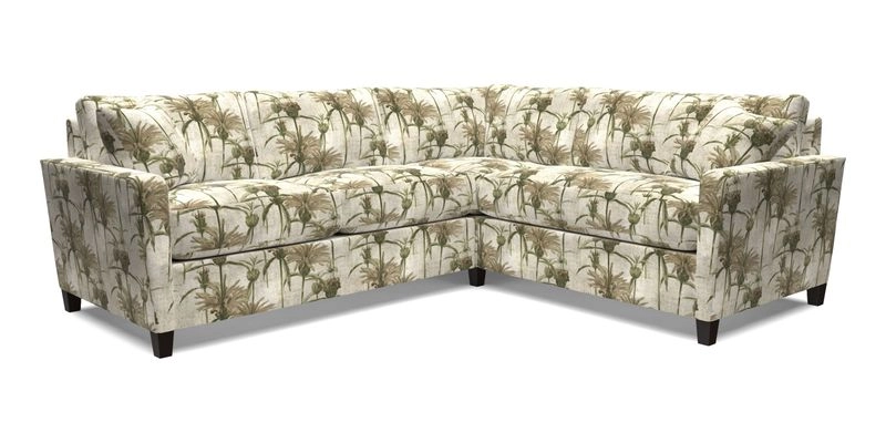 Greenwich medium corner group LHF in Two Tone Plain Biscuit