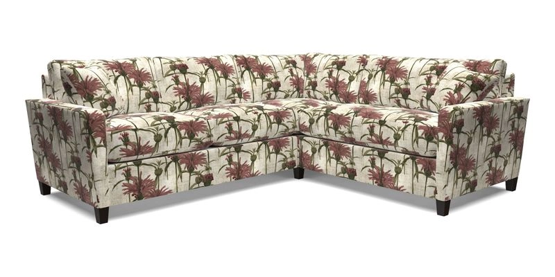 Greenwich medium corner group LHF in Two Tone Plain Biscuit