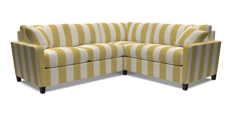 Greenwich medium corner group LHF in Two Tone Plain Biscuit
