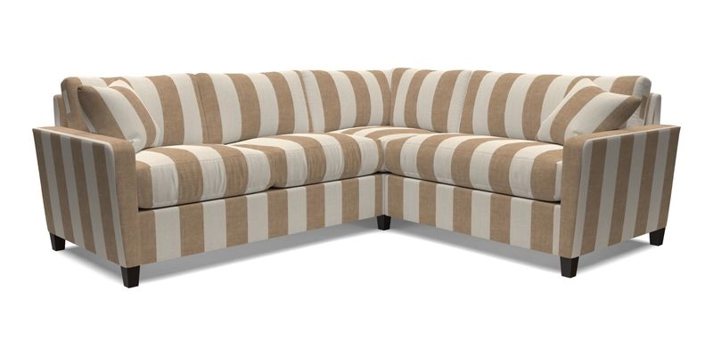 Greenwich medium corner group LHF in Two Tone Plain Biscuit
