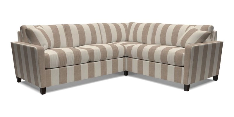Greenwich medium corner group LHF in Two Tone Plain Biscuit