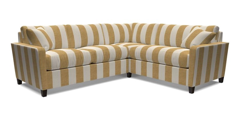 Greenwich medium corner group LHF in Two Tone Plain Biscuit