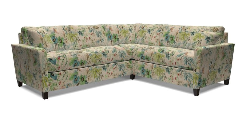 Greenwich medium corner group LHF in Two Tone Plain Biscuit