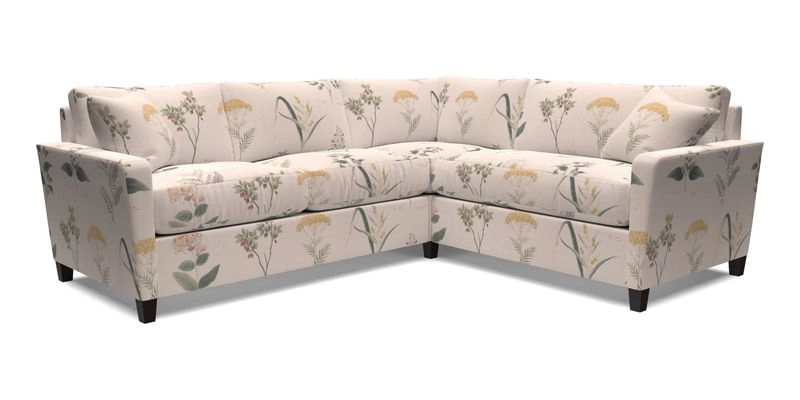 Greenwich medium corner group LHF in Two Tone Plain Biscuit