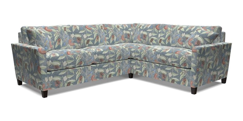 Greenwich medium corner group LHF in Two Tone Plain Biscuit