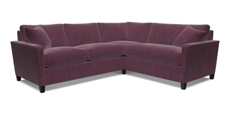 Greenwich medium corner group LHF in Two Tone Plain Biscuit