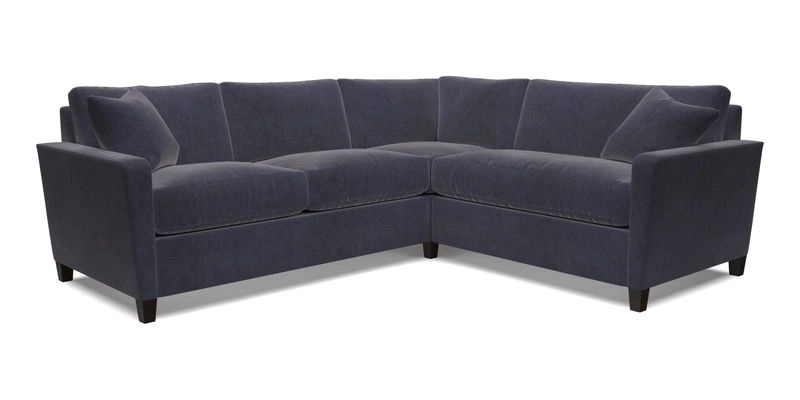 Greenwich medium corner group LHF in Two Tone Plain Biscuit