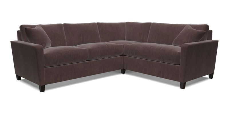 Greenwich medium corner group LHF in Two Tone Plain Biscuit