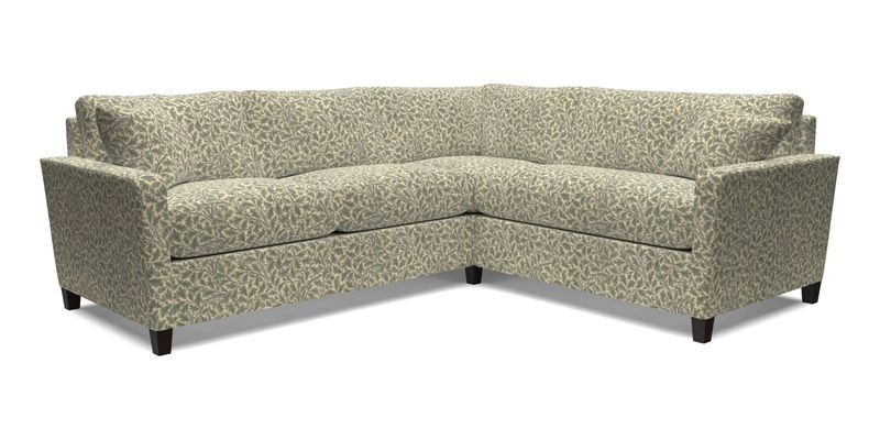 Greenwich medium corner group LHF in Two Tone Plain Biscuit