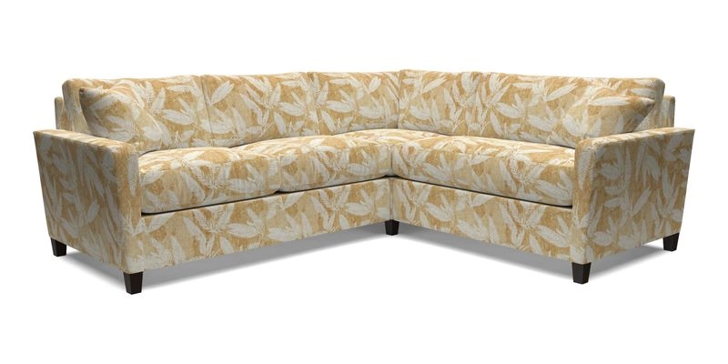 Greenwich medium corner group LHF in Two Tone Plain Biscuit