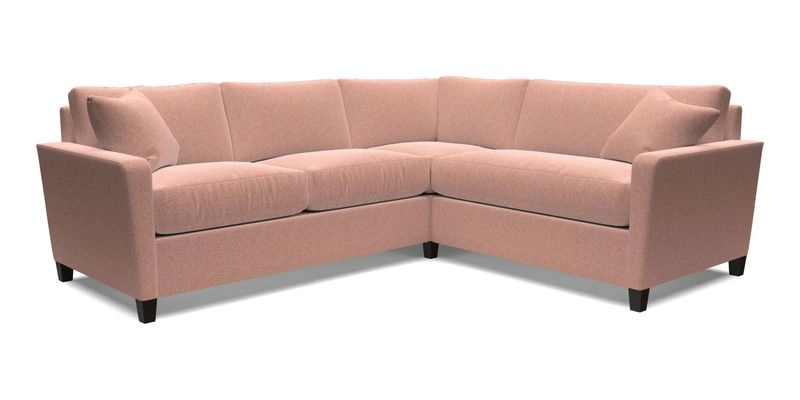 Greenwich medium corner group LHF in Two Tone Plain Biscuit