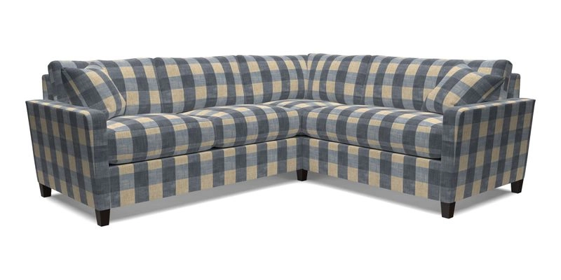 Greenwich medium corner group LHF in Two Tone Plain Biscuit