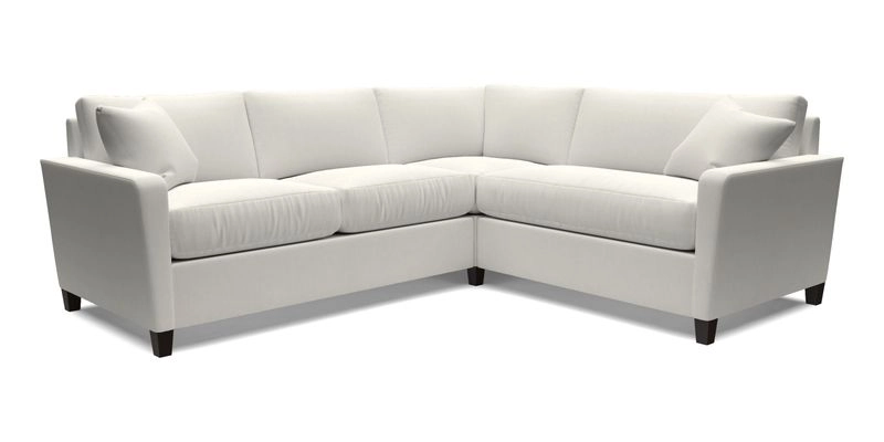 Greenwich medium corner group LHF in Two Tone Plain Biscuit