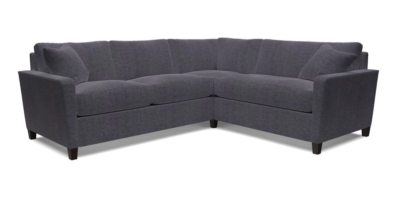 Greenwich medium corner group LHF in Two Tone Plain Biscuit