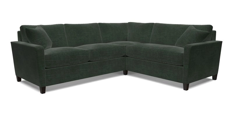 Greenwich medium corner group LHF in Two Tone Plain Biscuit