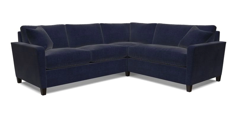 Greenwich medium corner group LHF in Two Tone Plain Biscuit