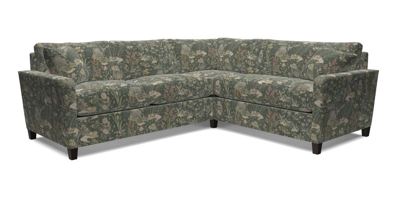 Greenwich medium corner group LHF in Two Tone Plain Biscuit