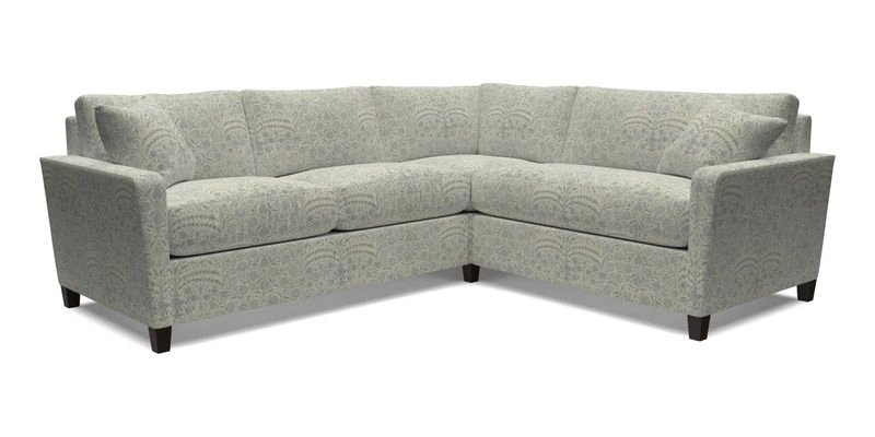 Greenwich medium corner group LHF in Two Tone Plain Biscuit