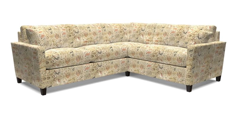 Greenwich medium corner group LHF in Two Tone Plain Biscuit