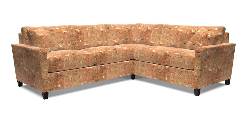 Greenwich medium corner group LHF in Two Tone Plain Biscuit