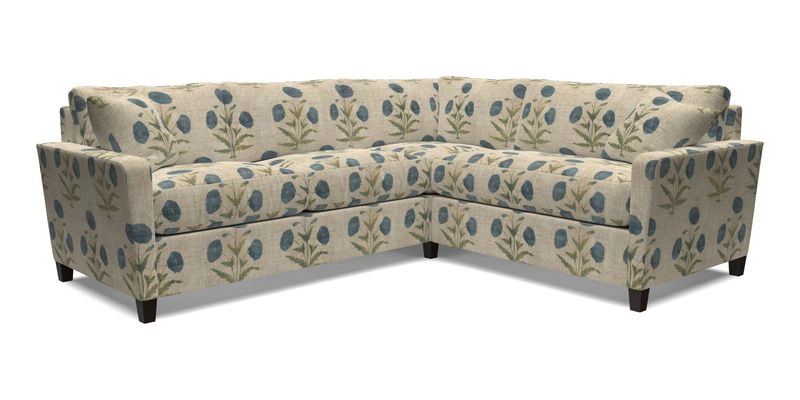 Greenwich medium corner group LHF in Two Tone Plain Biscuit