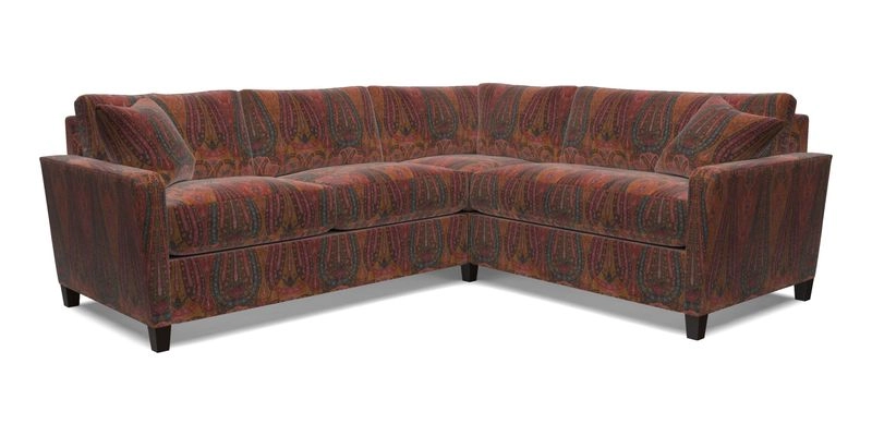 Greenwich medium corner group LHF in Two Tone Plain Biscuit