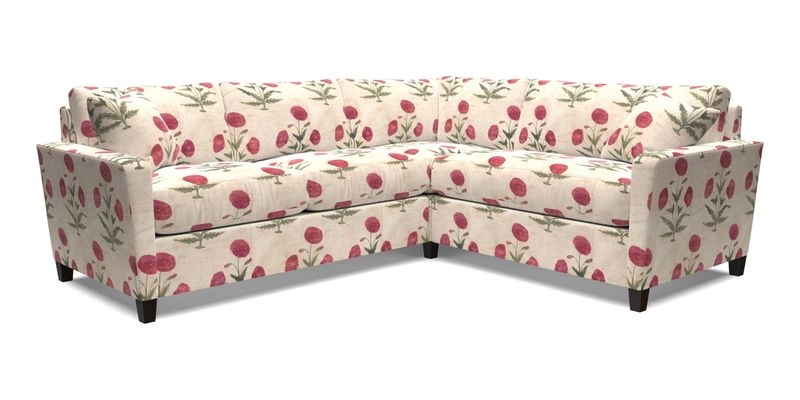 Greenwich medium corner group LHF in Two Tone Plain Biscuit